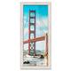 6x18 Frame White Picture Frame - Complete Modern Photo Frame Includes UV Acrylic Shatter Guard