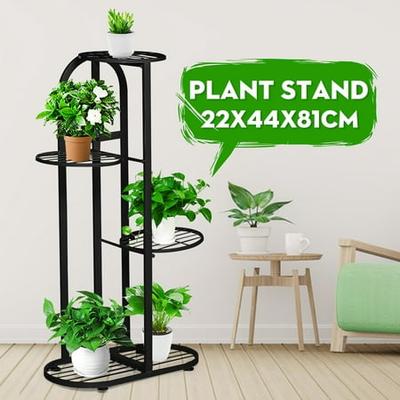 V1X Metal Plant Stand Holder Flower Pot Rack Display Shelf Indoor Outdoor Pat