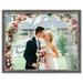 28x12 Frame Silver Picture Frame - Complete Modern Photo Frame Includes UV Acrylic Shatter Guard