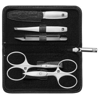 ZWILLING Beauty - Maniküre Pediküre Set 5tlg. Mit Nagelschere, Leder, schwarz Nägel kürzen 1 ct (103.66 € / 1 ct) Image