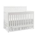 Fisher-Price Glendale 4-in-1 Convertible Crib, Frost White