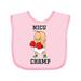 Inktastic NICU Champ Baby Boxer Boys or Girls Baby Bib