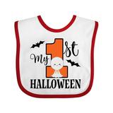 Inktastic First Halloween Baby Boys or Girls Baby Bib