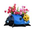 New Ladybug Flower Pot Decoration Pots For Plants Outdoor Planter Decoration Garden Landscape Crafts Setting Garden Lawn Plant Pots Container Accessories