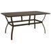 vidaXL Outdoor Dining Table Patio Table Porch Deck Garden Furniture Steel