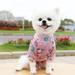 TINKER Pet Dog Costume Cute Animal Printed Pet Coat Cotton Soft Pullover Dog Shirt Jacket Sweatshirt Cat Sweater Pets Clothing Outfit