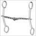 Hilason Stainless Steel Sliding Horse Gag Bit Twisted Wire Snaffle Mouth