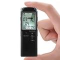 32GB/16GB Digital Voice Activated Recorder for Lectures 12Hours Sound Audio Recorder Dictaphone Voice Activated Recorder Recording Device with Playback Microphone Earphone Phone Cable etc