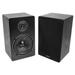 Pair Rockville RockShelf 68B 400w Black 6.5 Home Theater Bookshelf Speakers/8 Ohm