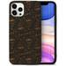 Case Yard Wooden Case for iPhone-11-Pro Soft TPU Silicone cover Slim Fit Shockproof Wood Protective Phone Cover for Girls Boys Men and Women Supports Wireless Charging All Seeing Eyes Design