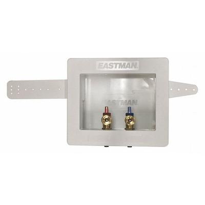 ZORO SELECT 60245 Outlet Box,PEX Inlet,Adjustable Drain