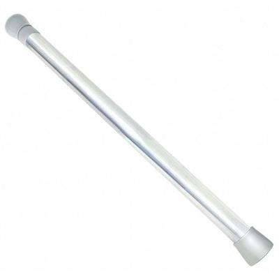 ZORO SELECT 15124 Shower Rod,Unfinished,Zinc Alloy,72" L