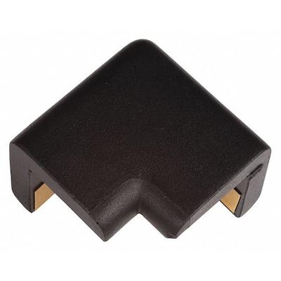 KNUFFI 60-6786 Corner Guard,Rounded,Black