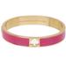 Kate Spade Jewelry | Kate Spade Hole Punch Bangle Bracelet | Color: Gold/Pink | Size: Os