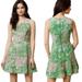 Anthropologie Dresses | Maeve Anthropologie Verbena Lace Dress | Color: Green/Pink | Size: 6