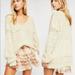 Free People Sweaters | Free People Crashing Waves Pullover Sweater Wool | Color: Cream/White | Size: Xs