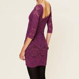 Free People Dresses | Intimately Free People Purple Lace Bodycon Dress | Color: Purple | Size: M