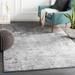 Mark&Day Area Rugs 2x3 Le Robert Modern Silver Gray Area Rug (2 x 3 )