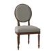 Fairfield Chair McGee Side Chair Upholstered/Fabric in Red/Gray | 40.75 H x 21.5 W x 25 D in | Wayfair 8833-05_3160 63_MontegoBay