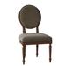 Fairfield Chair McGee Side Chair Upholstered/Fabric in Brown | 40.75 H x 21.5 W x 25 D in | Wayfair 8833-05_9508 17_Espresso