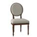 Fairfield Chair McGee Side Chair Upholstered/Fabric in Red/Brown | 40.75 H x 21.5 W x 25 D in | Wayfair 8833-05_3157 73_MontegoBay