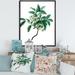 East Urban Home Leaves Plants IV - Floater Frame Print on Canvas in Green | 20 H x 12 W x 1 D in | Wayfair 21027F84DA8348F7AD6F3549894E5B05