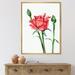 East Urban Home Rose w/ Buds - Print on Canvas Canvas, Wood in Red | 16 W x 1 D in | Wayfair 4D6E0A9EAFF94C5587673DA490C83637