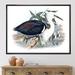 East Urban Home Vintage Birds of Australia - Graphic Art on Canvas Metal in Black | 24 H x 32 W x 1 D in | Wayfair 521E0B4BA005421E98A5E1848CA985D7