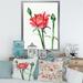 East Urban Home Rose w/ Buds - Print on Canvas Canvas, Wood in Red | 20 H x 12 W x 1.5 D in | Wayfair 537F5357ACDA4B8E9D63865C6061A967