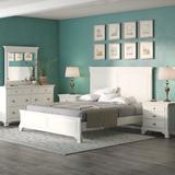 Red Barrel Studio® Bobek Standard Bedroom Set Wood in Brown/White | Queen | Wayfair DBYH1473 34479816