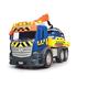 Dickie Toys Action Truck Recovery Abschleppwagen inkl. Auto, mit beweglichem Kran, Sound und Warnlicht, Abschleppauto für Kinder ab 3 Jahren 203745016 Blau/Gelb