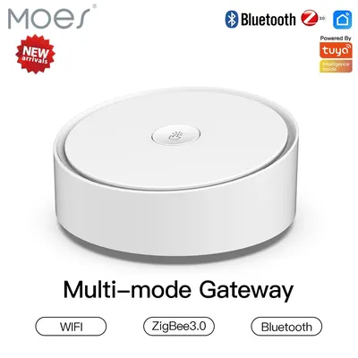 Moes – passerelle intelligente multi-mode ZigBee, WiFi, Bluetooth, maille Hub, fonctionne avec Tuya