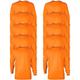 Gildan Herren Ultra Cotton Long Sleeve T-shirt Style G2400, Multipack T Shirt, Safety Orange (10er-pack), 3XL EU