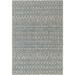 Mark&Day Outdoor Area Rugs 6x9 Wijns Global Indoor/Outdoor Denim Area Rug (6 7 x 9 )