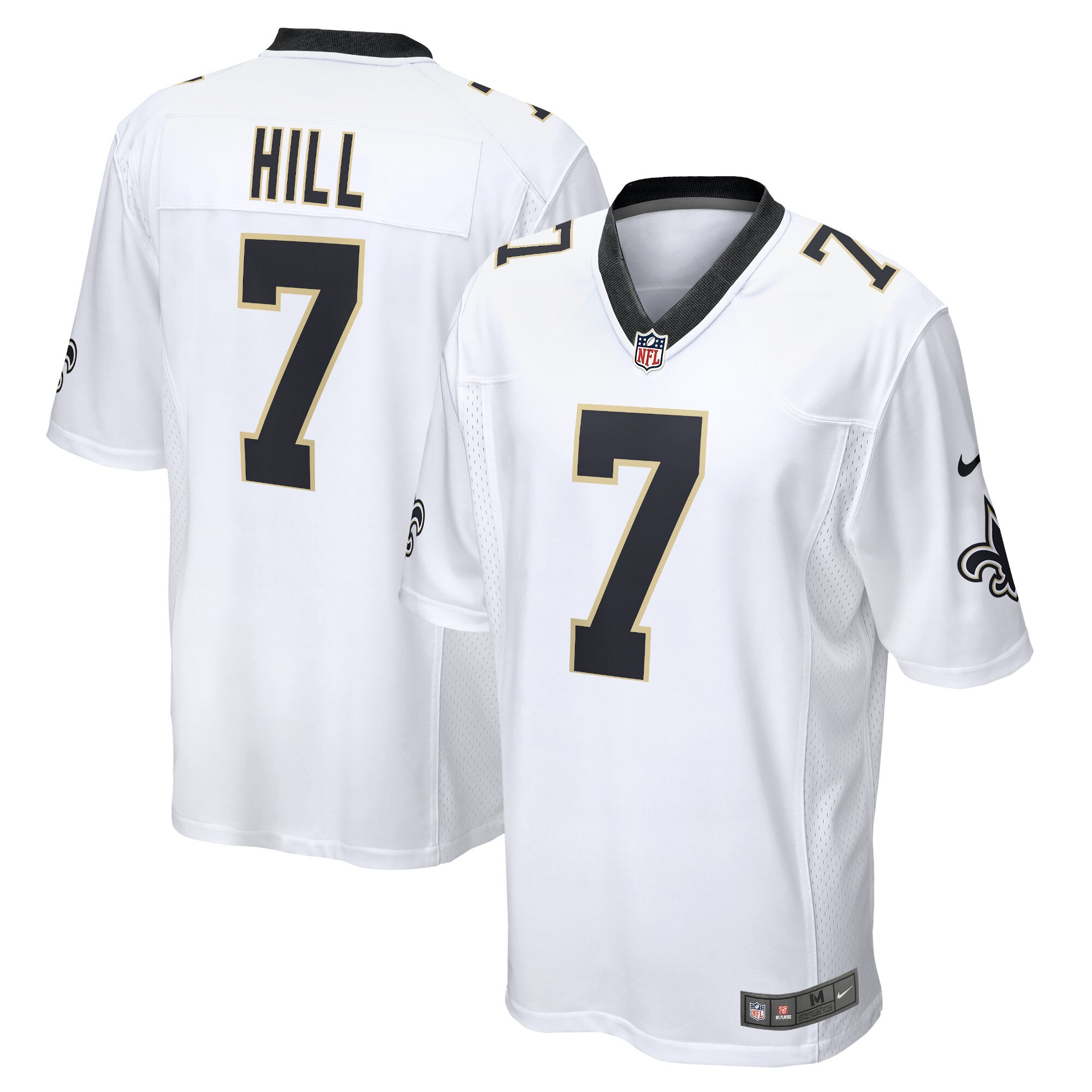 New Orleans Saints Nike Game Auswärtstrikot - Weiß - Taysom Hill - Herren Image