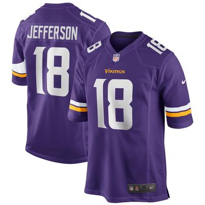 Minnesota Vikings Nike Game Heimtrikot - Lila - Justin Jefferson - Herren Image