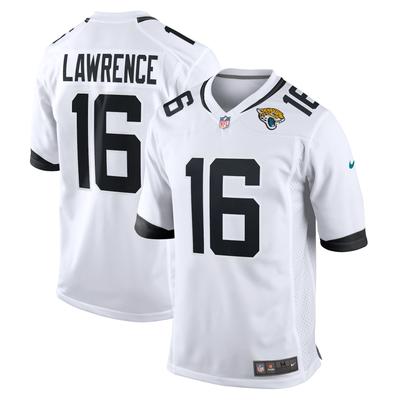 Jacksonville Jaguars Nike Game Road Trikot - Weiß - Trevor Lawrence - Jugend Image