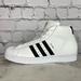 Adidas Shoes | Adidas Pro Model White High Top Shoe Men’s 6 | Color: White | Size: 6