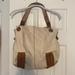 Jessica Simpson Bags | Jessica Simpson Shoulder Bag! Few Spots. | Color: Brown/Cream | Size: Os