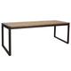 Table repas 180 cm bois massif clair