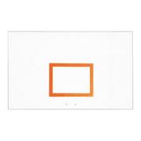 FT265 Steel 42 x 72 in. Rectangular Steel Backboard Sienna Orange