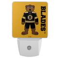 Boston Bruins 2-Pack Solid Design Mascot Nightlight Set