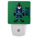 Vancouver Canucks 2-Pack Solid Design Mascot Nightlight Set