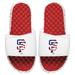 Youth ISlide White/Red San Francisco Giants Americana Slide Sandals