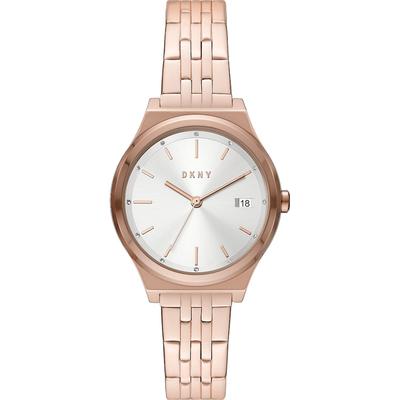 DKNY Damenuhr Edelstahl One Size Damen Image