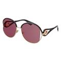 Christian Dior Women's NEWVOLUTE-S9E Sunglasses, Gold Violet (S9e Vc), 57/18/145