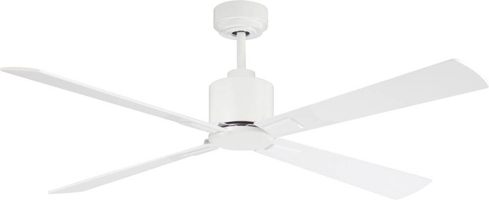 Lucci AIR Climate I Deckenventilator (Ø x H) 132 cm x 31 cm Flügelfarbe: Weiß Gehäusefarbe (Details Image