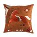 Paseo Road by Hiend Accents Solace Embroidered Horse Throw Pillow, 18" x 18", 1PC