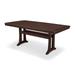 POLYWOOD Nautical Trestle 38" x 73" Dining Table