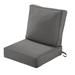 Classic Accessories Montlake FadeSafe Patio Lounge Chair Cushion Set